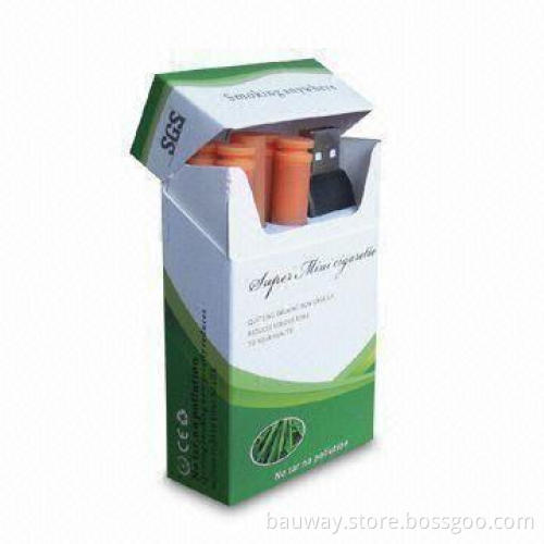 Electronic Cigarettes with 100mAh Battery Capacity, Various Flavors Available, Can Support 150 Puffs